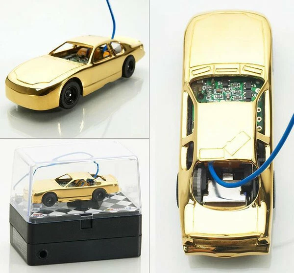 Nascar Adulto 18k Sumergido en Oro Control Remoto Coche Artículo de Coleccionista, Nuevo De Colección Foto 4 de 4