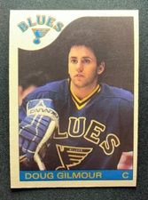 1985-86 O-Pee-Chee #76 Doug Gilmour Blues