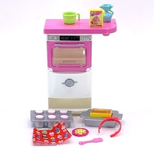 Barbie Bakery Chef Playset 2016 FHP57 Toy Oven with Timer Sound READ 