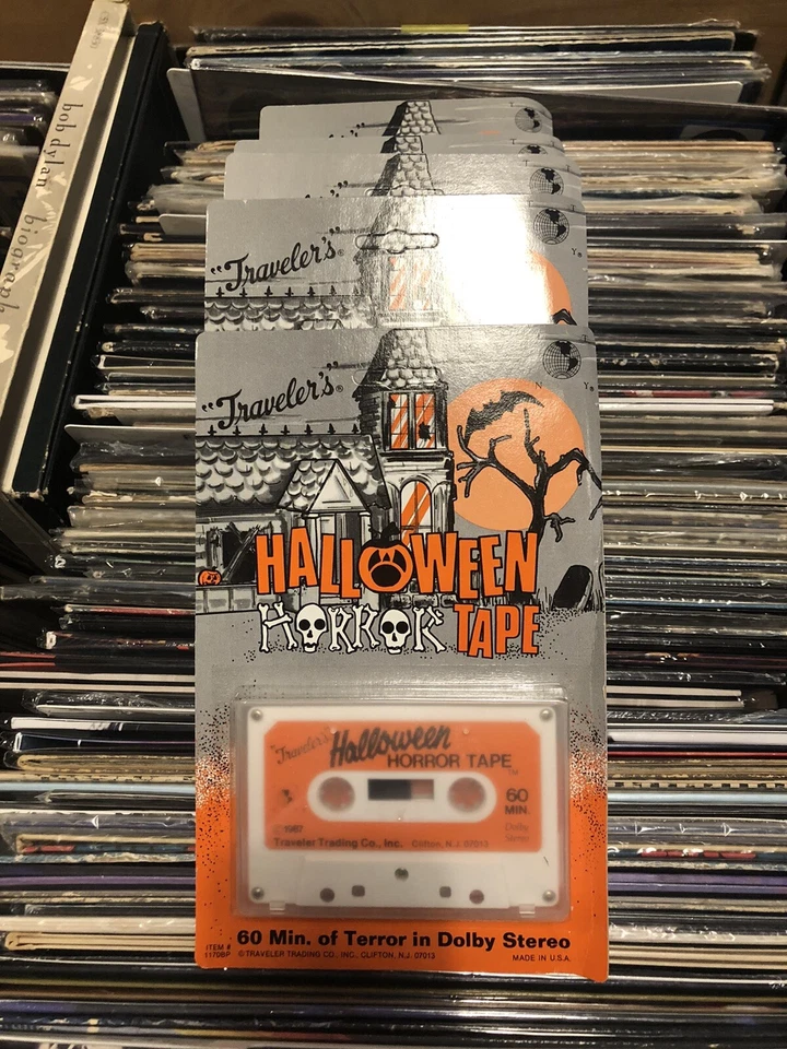 Traveler Halloween Horror Tape Music Effects Cassette VINTAGE 1987 60 Minute NEW