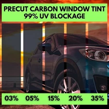 Precut Carbon Window Tint fits Audi SQ8 2020-2024 front windows tint