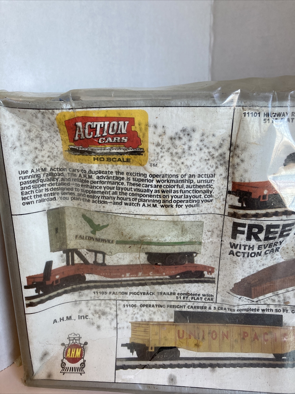 A.H.M. Action Accessory Heavy Haulers HO Scale Tractor Trailer kit