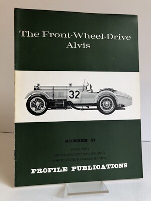 ''Der Frontradantrieb Alvis'' Broschüre - Peter Hull - Profilpublikationen 1967''