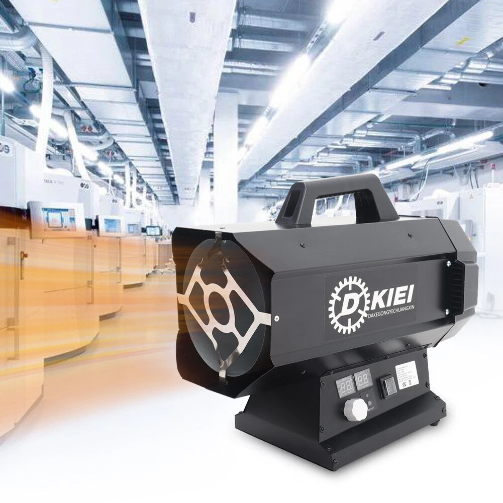 15KW Gas Space Heater Portable Industrial Warehouse Garage Heating Blower  Warmer | eBay