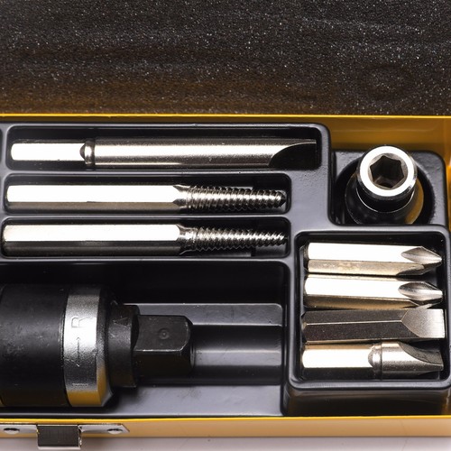 Impact Driver Socket Set Hand Screwdriver Phillips Hex Bits with Case AU - Picture 5 of 7