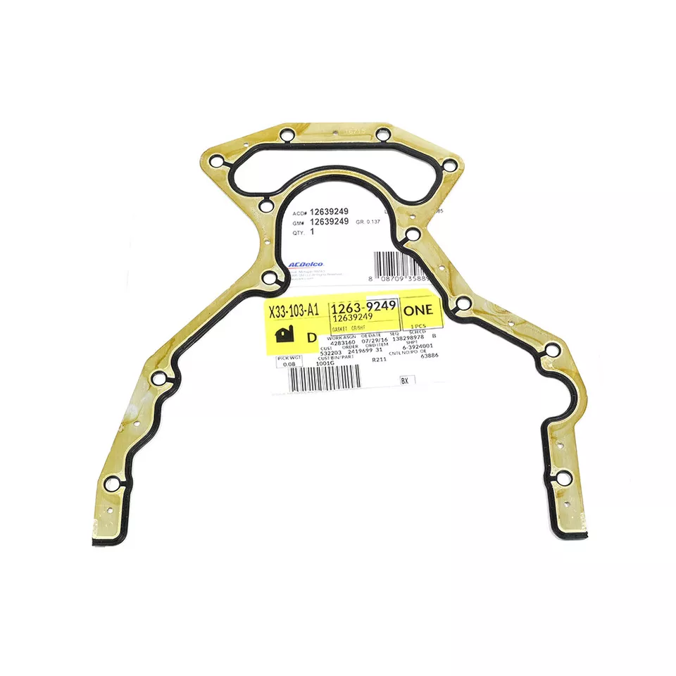 Junta del cigüeñal de sello principal trasero 97-11 Chevrolet GMC Pontiac 12639249 OEM NUEVO Foto 2 de 4