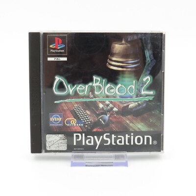 Overblood 2 (Sony PlayStation 1, 1999) PS1 Komplett