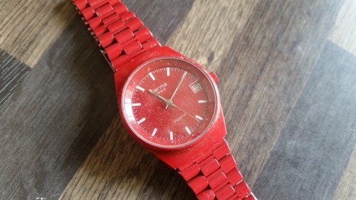 VINTAGE LARGE HERMA PARIS QUARTZ - SPARES REPAIR - Picture 4 of 8