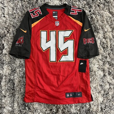 NWT Tampa Bay Buccaneers #45 DEVIN WHITE Nike On-Field “Alarm