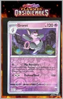 Carte Pokémon Groret 091/197 Reverse EV3 Ecarlate Violet Flammes Obsidiennes
