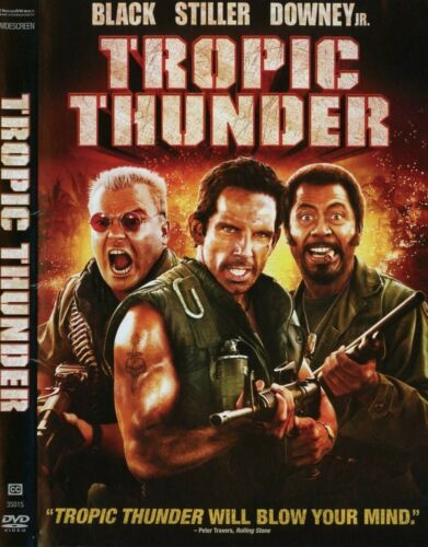 Tropic Thunder DVD (Region 1) VGC NEW CASE - Picture 1 of 3