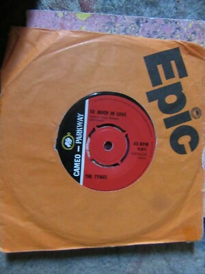 The Tymes,''So Much in Love/ Roscoe James McClain'' Rare 1963 vinyl single