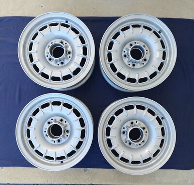 MERCEDES 14X6.5 ALLOY BUNDT WHEELS/RIMS 14