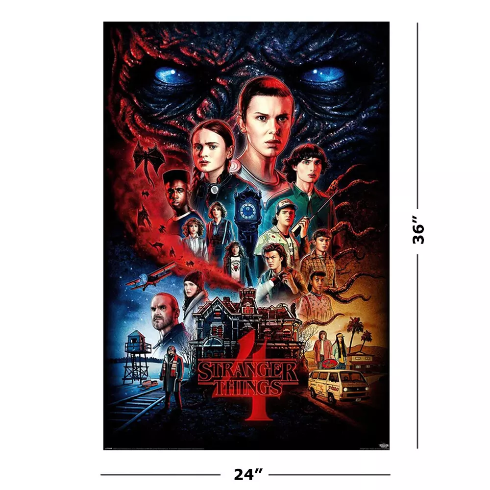 Stranger Things 4 - TV Show Poster (Regular One Sheet Season 4