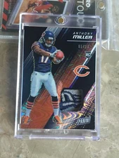 2018 PANINI DAY ANTHONY MILLER ROOKIE SWIRLFRACTOR SSP /10 PRIME LOGO