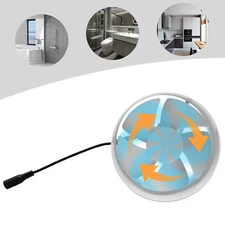 DC 12V 4inch Booster Blower Exhaust Ducting Vent Fan Inline Duct Fan Air Cooling