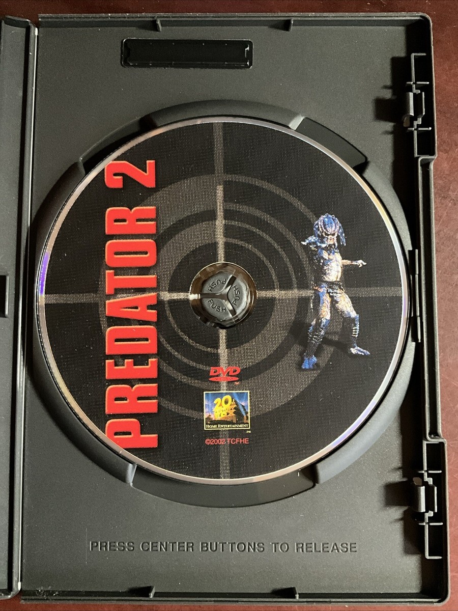 Predator 2 (1990) DVD • Danny Glover, Gary Busey, Bill Paxton