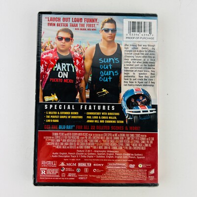 22 Jump Street DVD NEW SEALED Jonah Hill, Channing Tatum