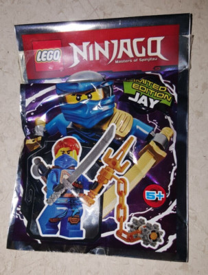 NEU   LEGO Ninjago Figur JAY Limited Edition Folienbeutel Poly Beutel versiegelt