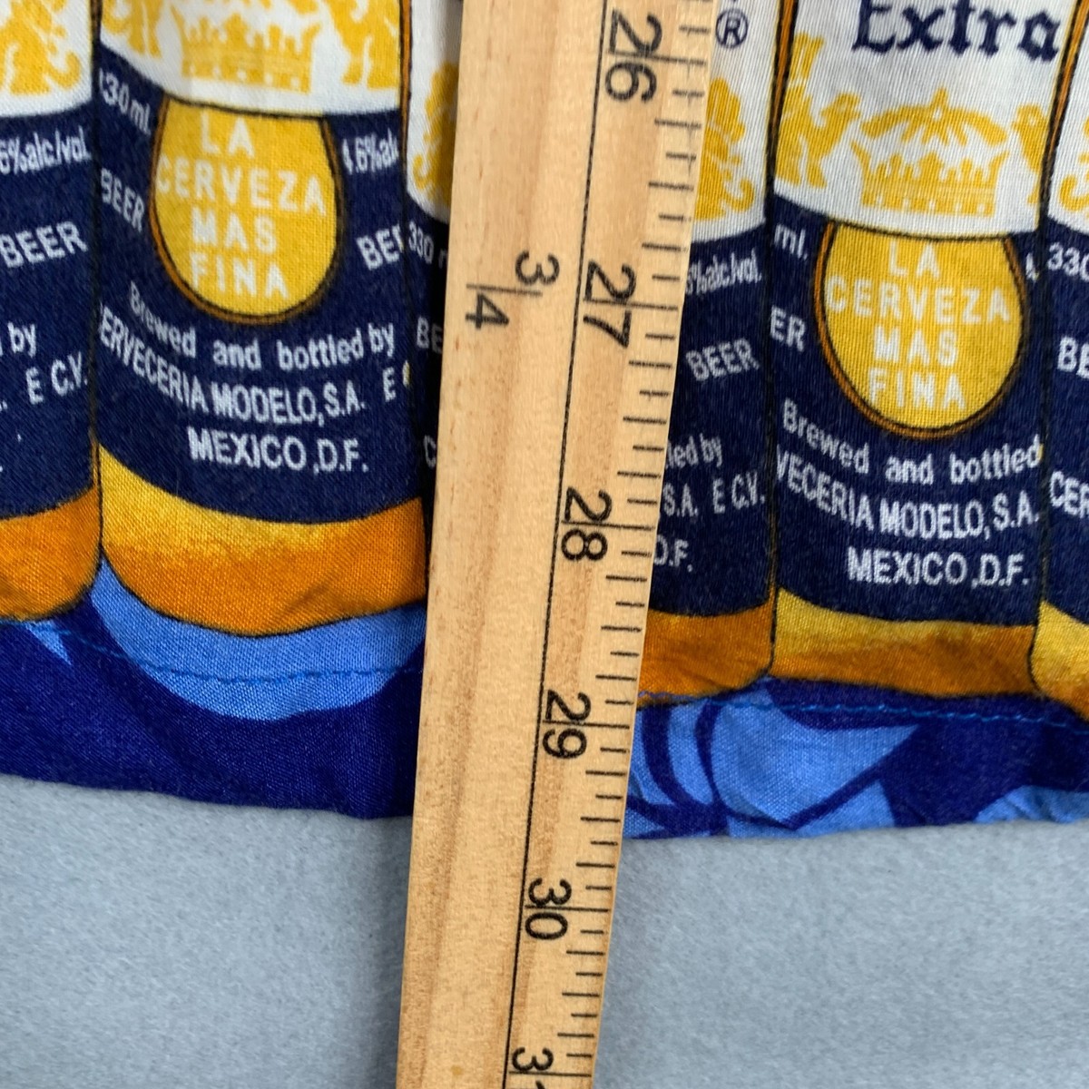 Corona Extra ボタン付きシャツ M Corona Extra ボタン付き