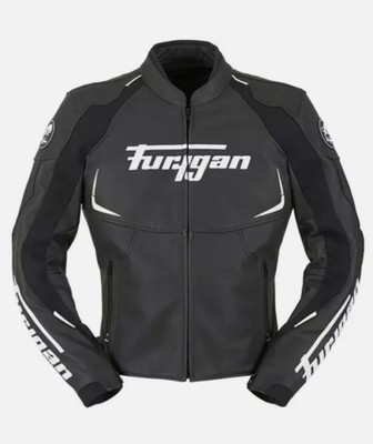 Furygan Spectrum DAMEN Motorrad Lederjacke schwarz weiß 38/40 (medium) 12