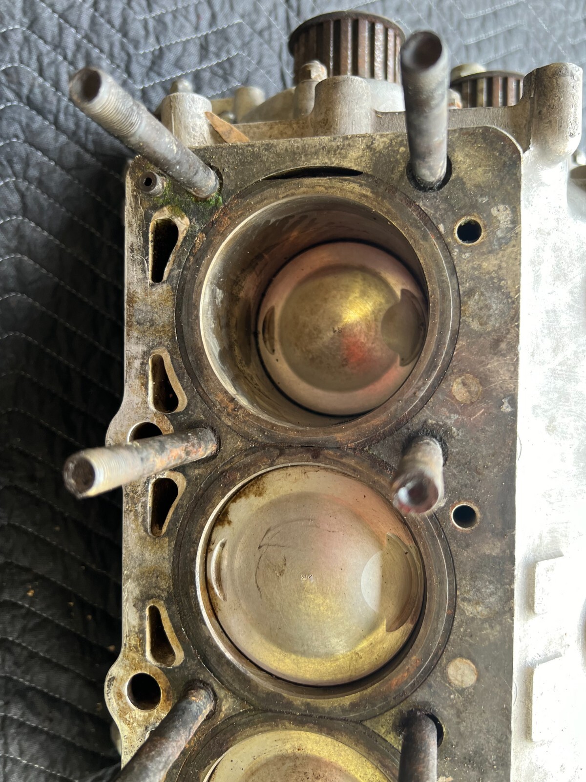 ferrari 308 or mondial engine motor block crankcase 115540 , make offer