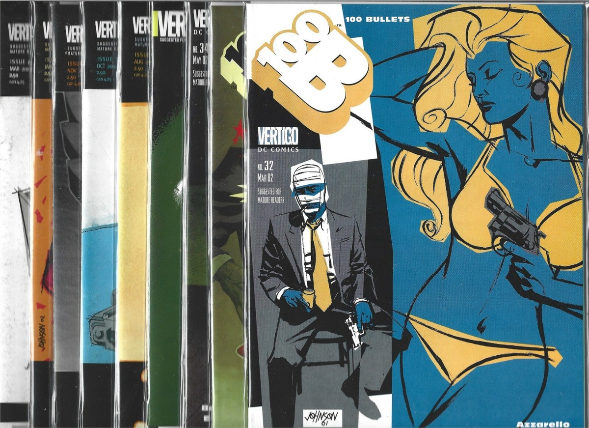 100 BULLETS LOT OF 9 - #32 33 34 36 37 38 39 40 41 (VF/NM) DC
