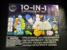 Science Squad 10-IN-1 EXPERIMENT KIT AGES 8+