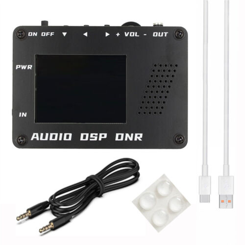 Audio DSP Reduktor szumów DNR Filtr cyfrowy do radia szynki SSB YAESU ICOM + głośnik - Zdjęcie 11 z 12