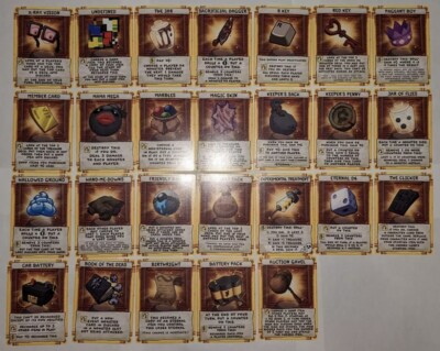 Binding of Isaac Four Souls Requiem | Shop Item Card Deck | 53 Total Cards!  | eBay