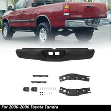 For Toyota Tundra 2000-2006  Black Rear Step Bumper Complete Assembly New