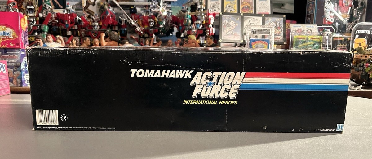 GI JOE ACTION FORCE UK - Tomahawk, 100% Factory Sealed, 1986 GI JOE ACTION FORCE UK - Tomahawk, 100% Factory Sealed, 1986