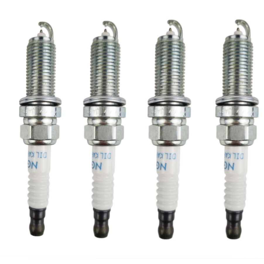 4 Fits NGK Iridium Spark Plugs 22401-JA01B For Altima Rogue Sentra DILKAR6A11 US