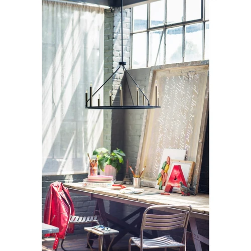 Medium Single Tier Chandelier - Picture 2 of 3