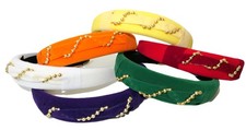 6  Pack Padded Velvet Headbands for Women Girls   Wide Soft Fashion Hair Bands