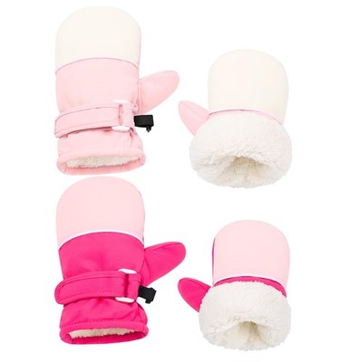 Fleece Lined Mittens for Baby Boys Girls,Baby Little Winter Gloves Mittens fo...