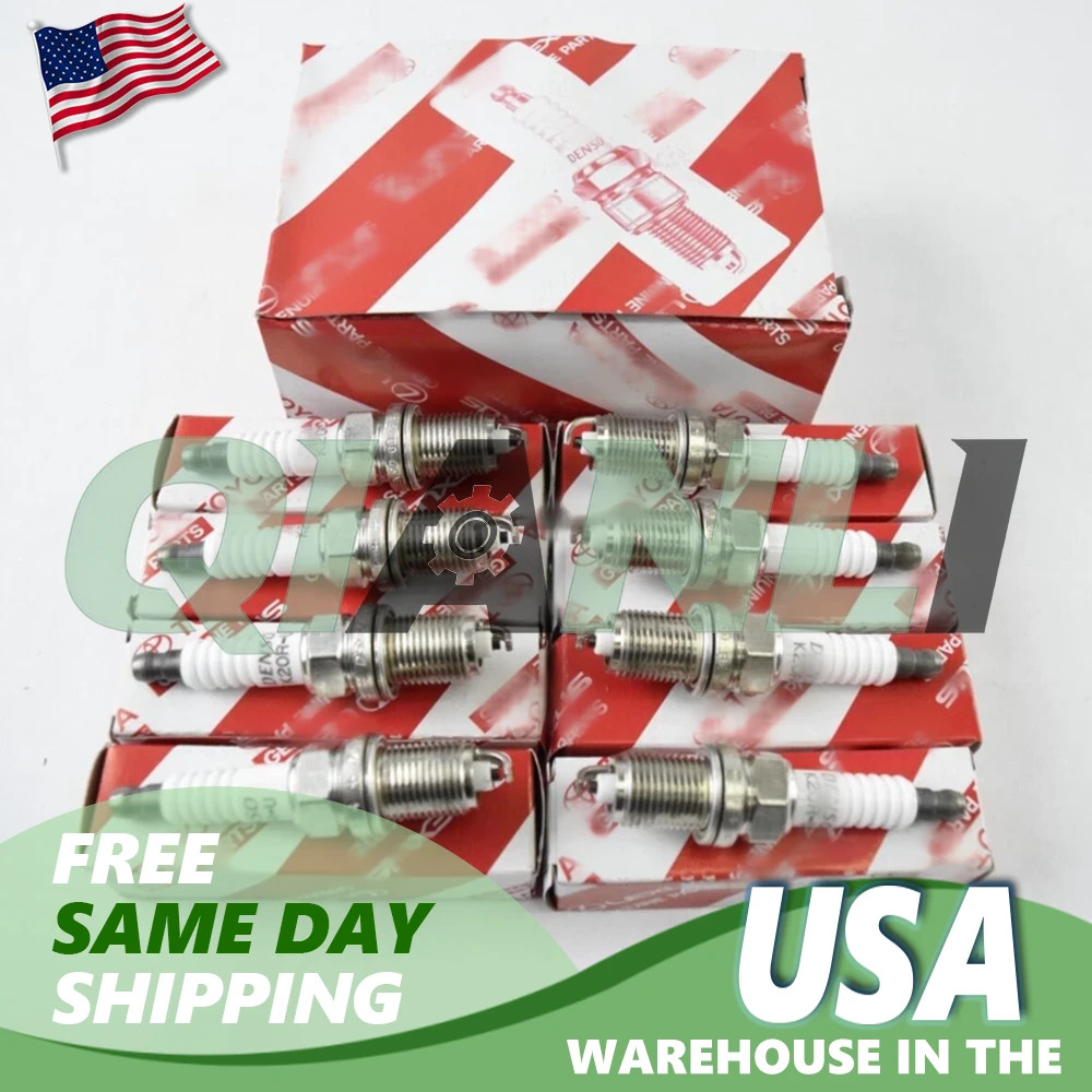 Toyota Tundra / Sequoia 2000-2004 V8 4.7L Spark Plug Set of 8 Genuine 9091901166