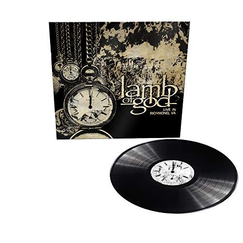 Lamb of God Lamb of God Live In Richmond, Va (Black In Sleeve) LP Vinyl NEW