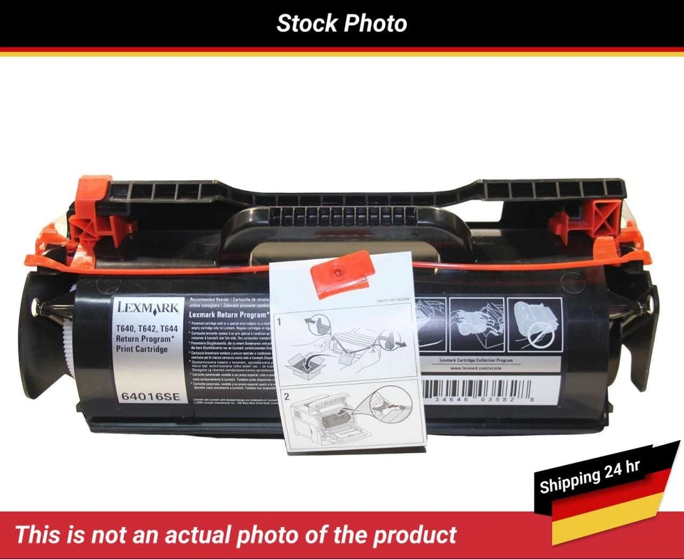 64016SE Lexmark T640 Toner Cartridge Black - Bild 2 von 4
