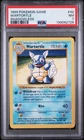 1999 POKEMON BASE SET SHADOWLESS #42 WARTORTLE PSA 7