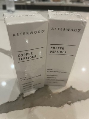 Asterwood GHK-Cu Peptides Serum for Face Hyaluronic Acid, LOOKSMAXING MUST  HAVE!