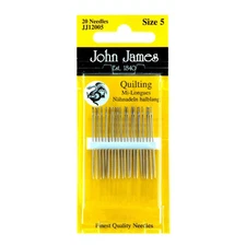 John James Quilting/Betweens Needles Sz 5 20pc