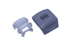 Grau Schiebedach Öffnung Knopf Abdeckung für Mercedes W204, W218, W212 Grau Schiebedach Öffnung Knopf Abdeckung für Mercedes W204, W218, W212