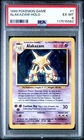 1999 POKEMON GAME ALAKAZAM HOLO BASE SET 1/102 PSA 6 WOTC VTG