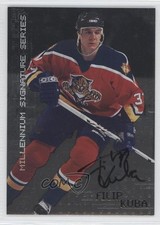 1999-00 ITG Be A Player Millennium Signature Series Filip Kuba #109 Auto 4kz