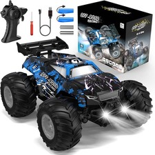 Remote Control Car, All Terrain RC Cars with Speed Switch RC Truck with LED H...