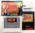 Zelda A Link to the Past (Super Nintendo SNES, 1992) COMPLETE CIB Tested Cleaned