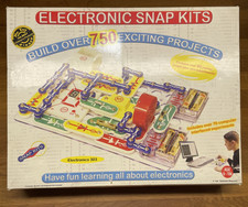 Vintage Used Elenco Snap Circuits Extreme SC-750 Electronics 303 kit Incomplete