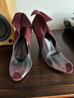 Calvin Klein 205W39NYC Womens Runway Sample Kahlo Pumps Burgundy Size 39 $ 85 — photo 2