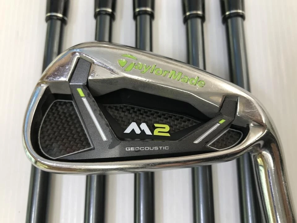 TaylorMade M2 2017 Eisensatz 5-9+Pw REAX65 Graphitschaft R Flex 6 Stück RH... - Bild 2 von 4